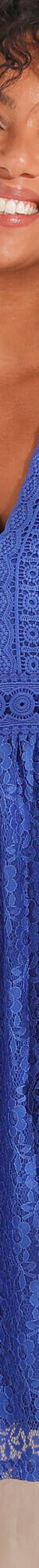 Robe macramé dentelle (bleu) Robe macramé dentelle (bleu)